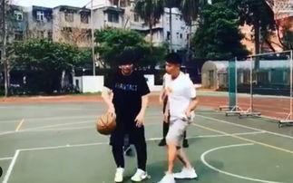 娱乐圈打球好的,球场上的明星风采